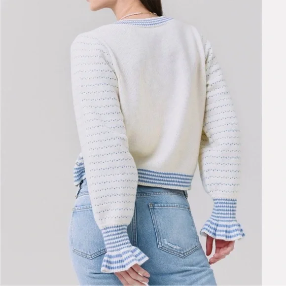 LoveShackFancy Keoni Cardigan - Picture 4 of 13